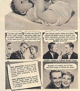 Colgate Ad August 1954