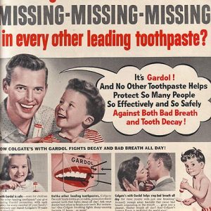 Colgate Ad July 1956