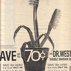 Dr West Ad 1960