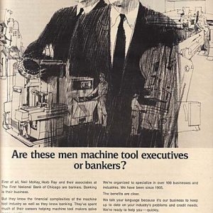 First National Bank of Chicago Ad 1967