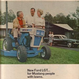 Ford Lawn Tractor Ad 1967