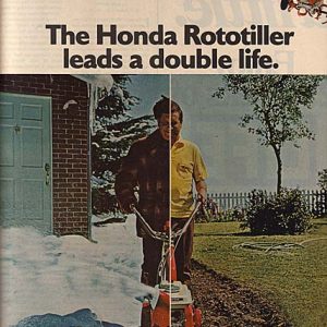 Honda Rototiller Ad 1971