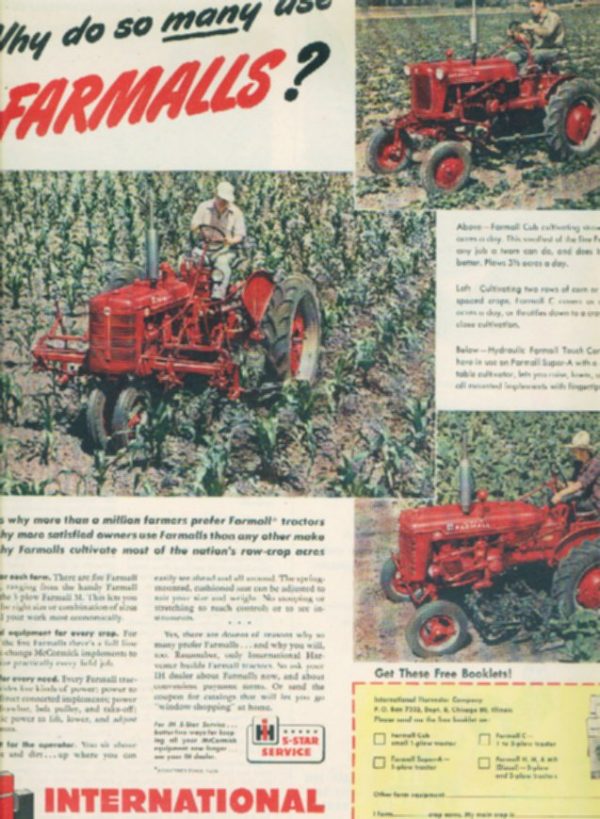 International Ad April 1950