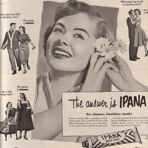 Ipana Ad March 1951
