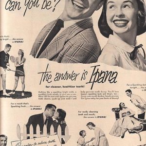 Ipana Ad May 1951