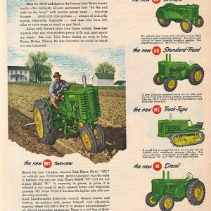 John Deere Ad 1949