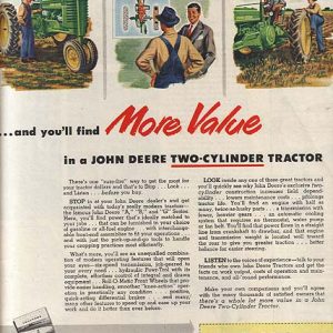 John Deere Ad September 1951