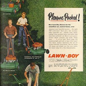 Lawn-Boy Ad 1957