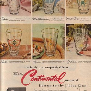 Libbey Ad 1955