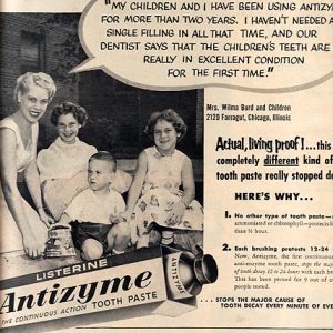 Listerine Ad 1955