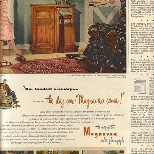 Magnavox Ad October 1947