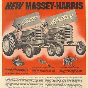 Massey-Harris Ad 1952