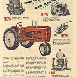 Massey-Harris Ad 1953