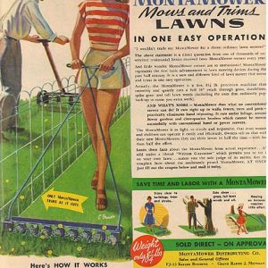 Monta Mower Ad 1951