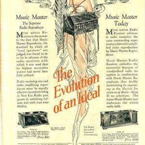 Music Master Ad 1925