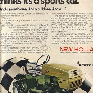 New Holland Ad 1971