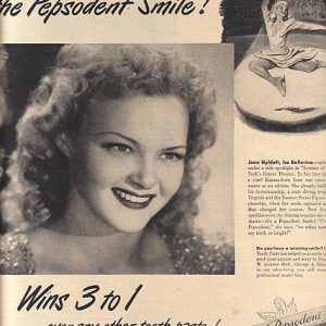 Pepsodent Ad 1948