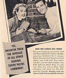 Pepsodent Ad 1951