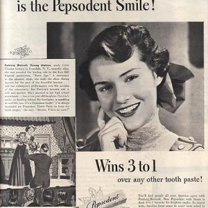 Pepsodent Ad September 1948