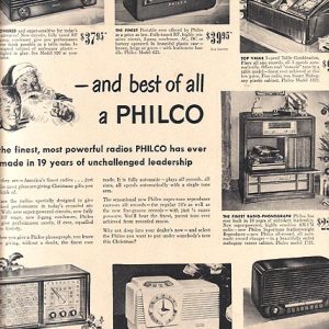 Philco Ad 1949
