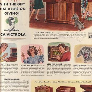 RCA Victor Ad 1947 December