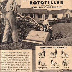 Rototiller Ad 1946