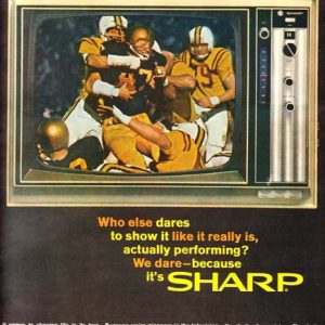 Sharp Ad 1969