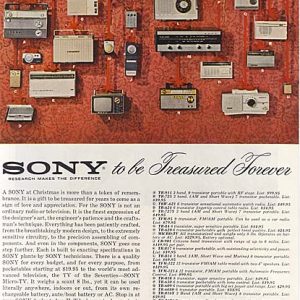 Sony Ad 1962