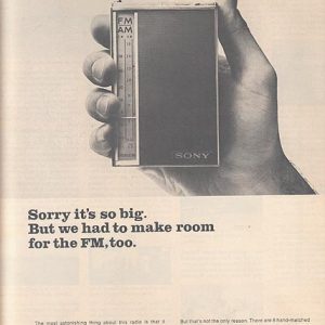 Sony Ad June 1964