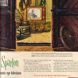 Sparton Ad October 1953