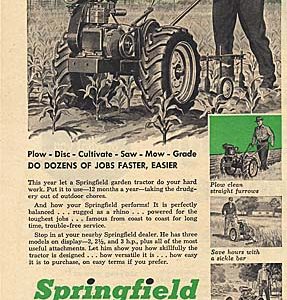 Springfield Ad 1953