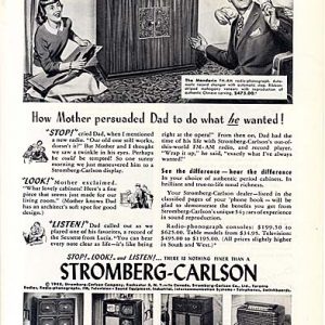 Stromberg-Carlson Ad 1948