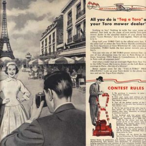 Toro Ad April 1957