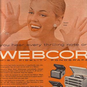 Webcor Ad 1956