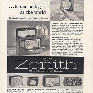 Zenith Ad 1957