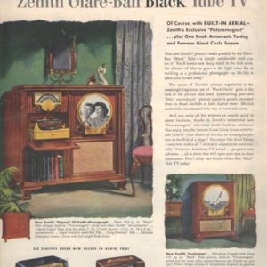 Zenith Ad December 1949