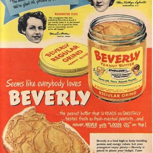 Beverly Ad 1949