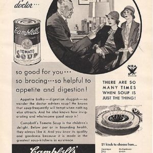 Campbell's Ad 1933