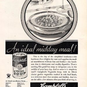 Campbell's Ad 1934