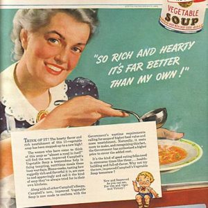 Campbell's Ad 1943