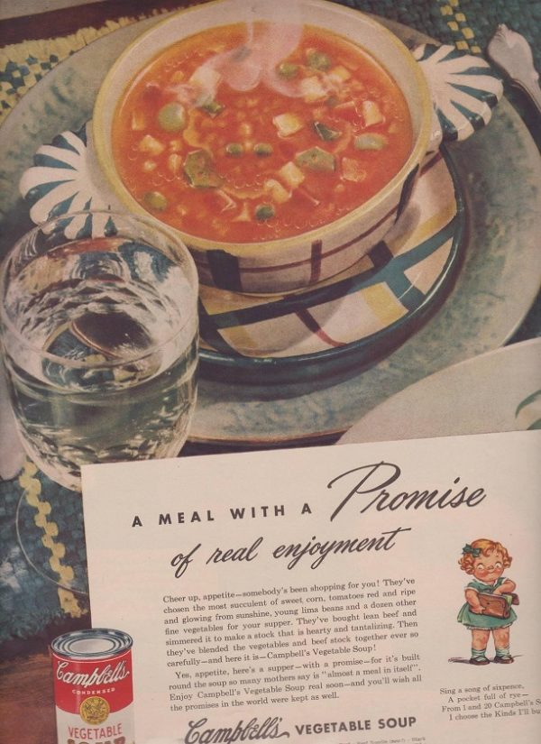 Campbell's Ad 1945