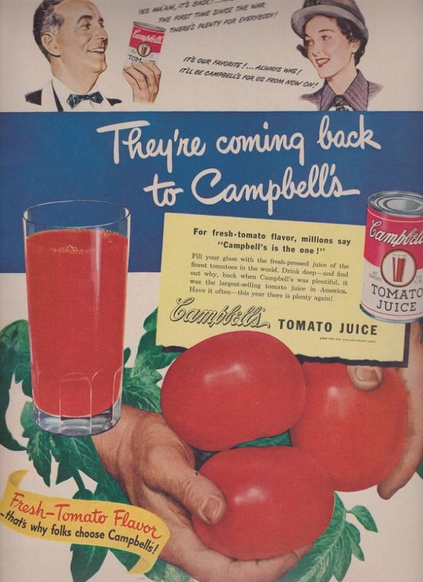 Campbell's Ad 1948 December