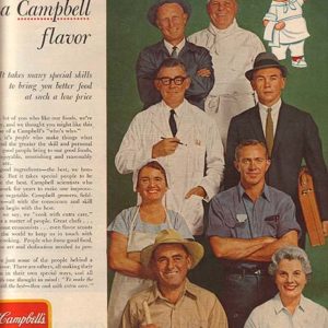 Campbell’s Ad 1961