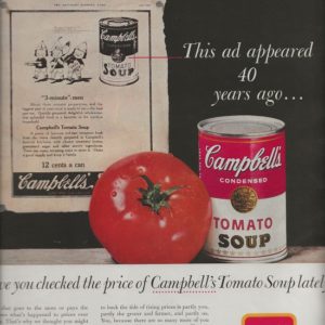 Campbell’s Ad April 1962