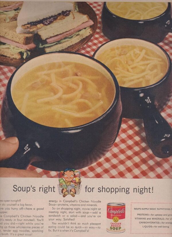 Campbell’s Ad February 1956