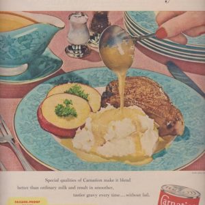 Carnation Ad 1954