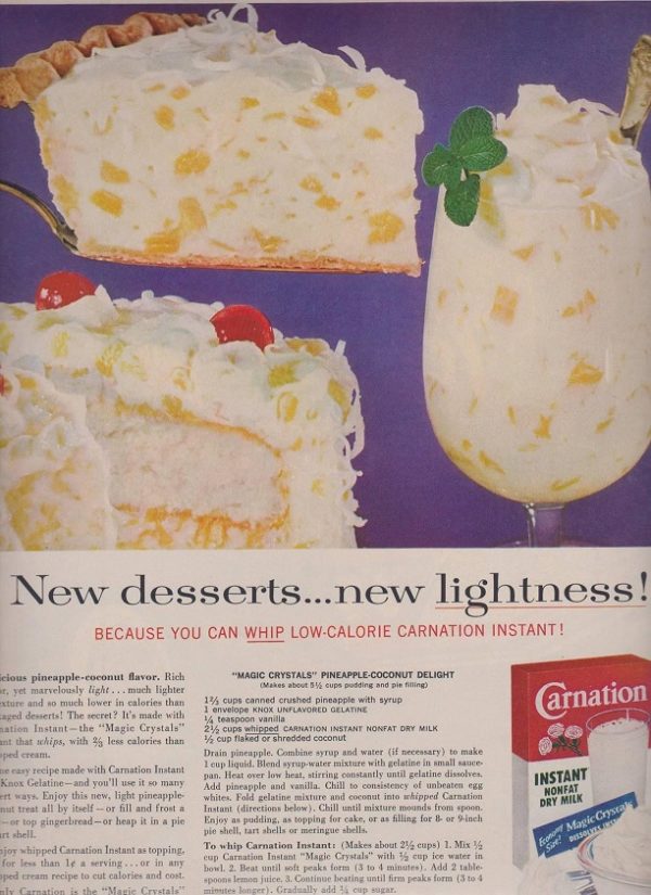 Carnation Ad April 1960