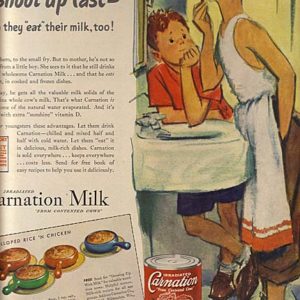 Carnation Ad March 1943