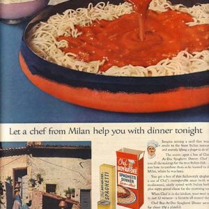Chef Boy-Ar-Dee Ad 1957