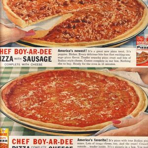 Chef Boy-Ar-Dee Ad January 1962